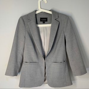 LE CHÂTEAU | Crosshatch Viscose Blend Blazer